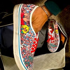 Vans shoes -wheres Waldo edition
